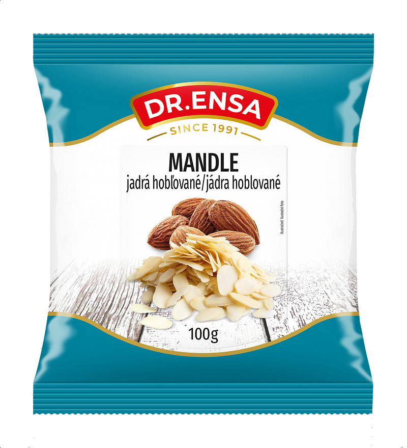 Mandle hobľované 100g Dr.ENSA