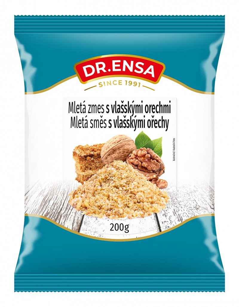 Mletá zmes s vlašskými orechami 200g Dr.ENSA